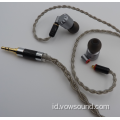 Headphone Monitor Fidelity Tinggi dengan Kabel yang Dapat Dilepas